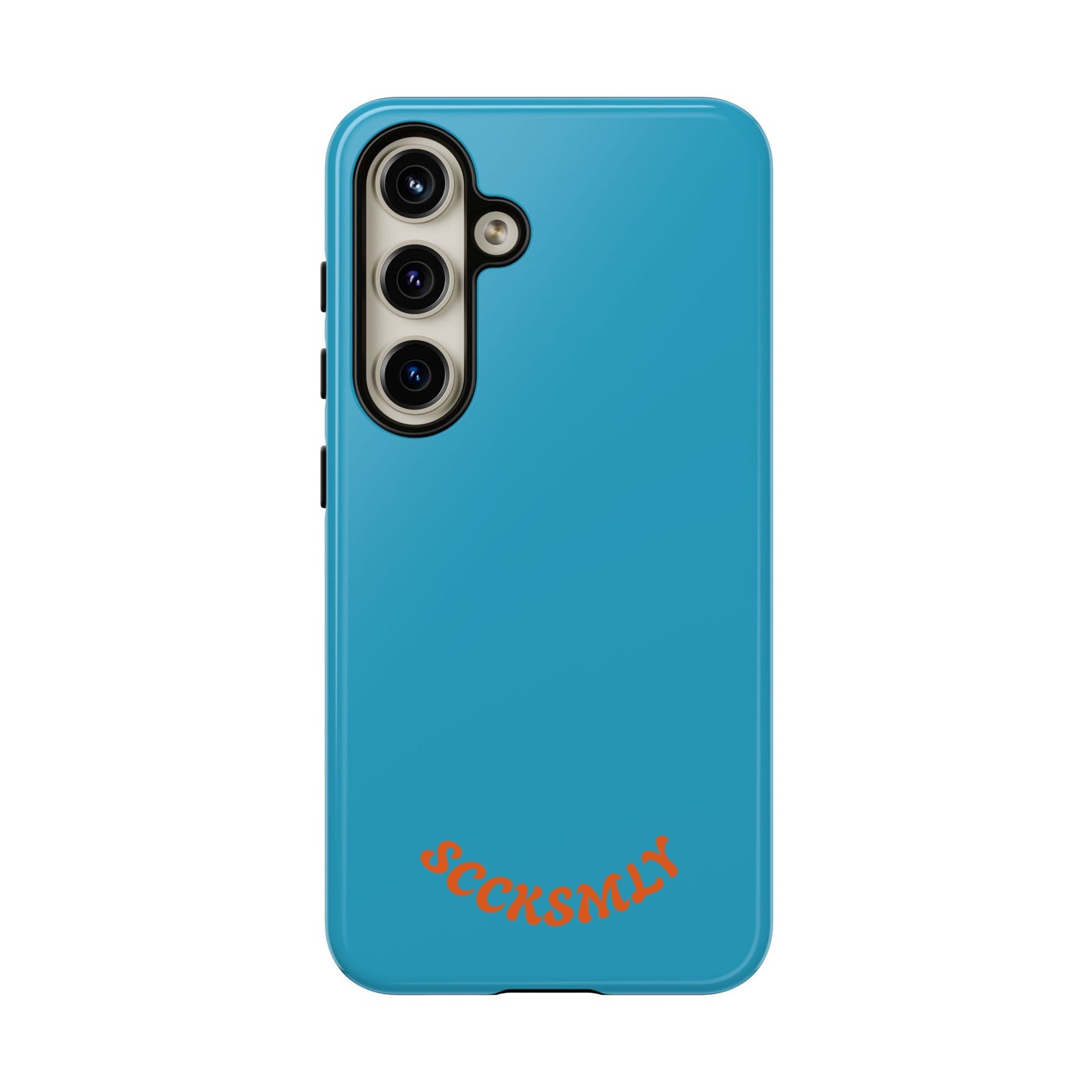 SOLID Blue Spook Tough Case for Samsung