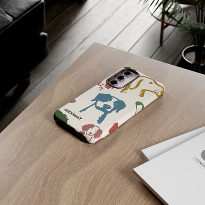 Paws & Portraits Tough Phone Case for Samsung