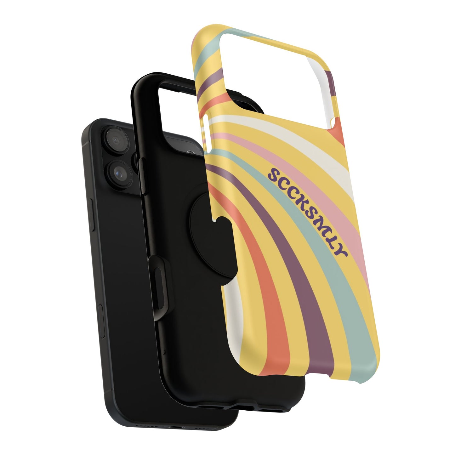 Vintage Groove Phone Case for Apple