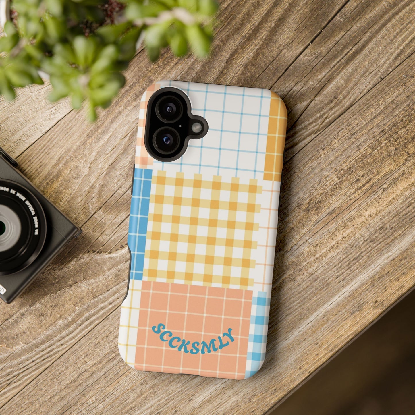 Joy Checkmate Phone Case for Apple
