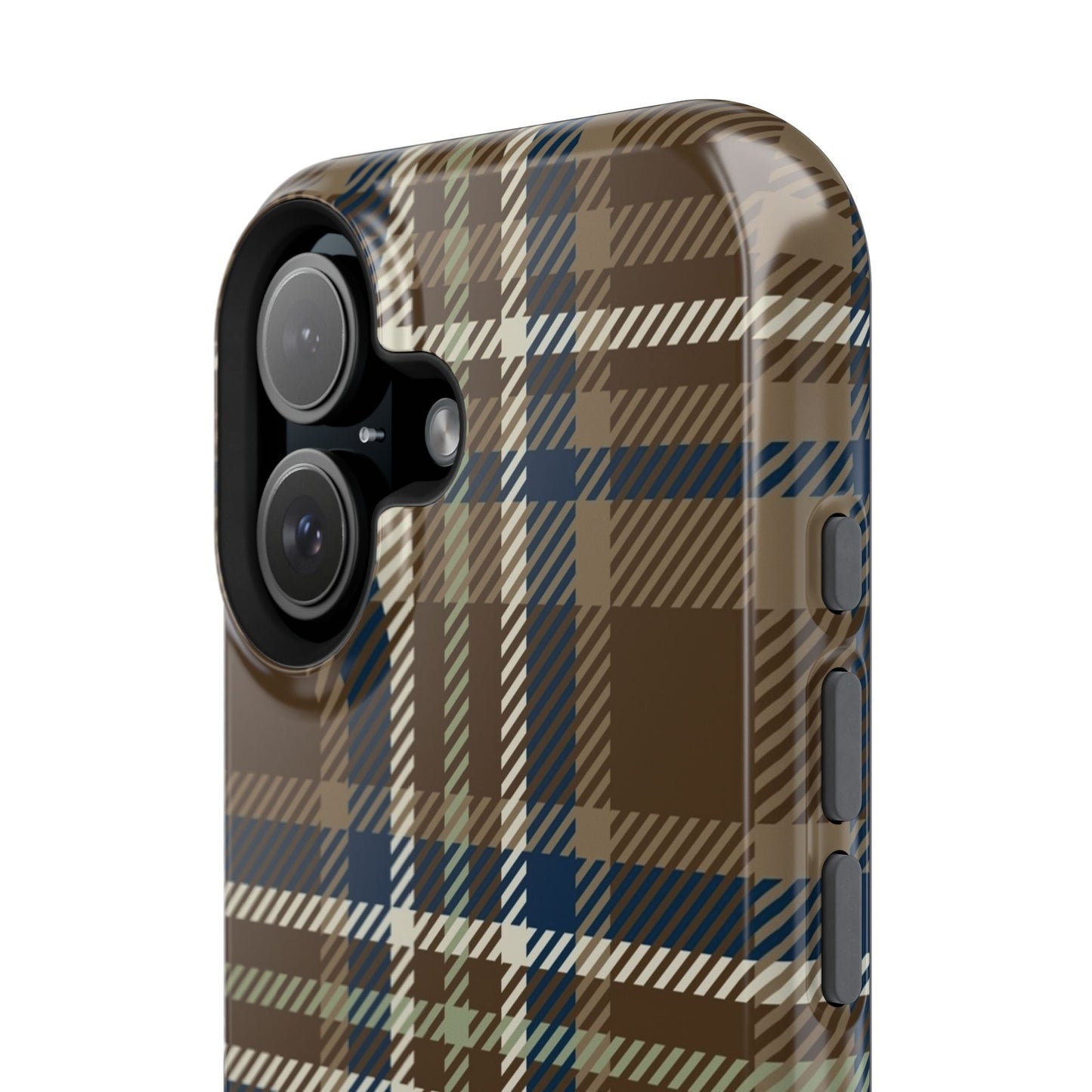 Earth and Sky Plaid Phone Case for Apple