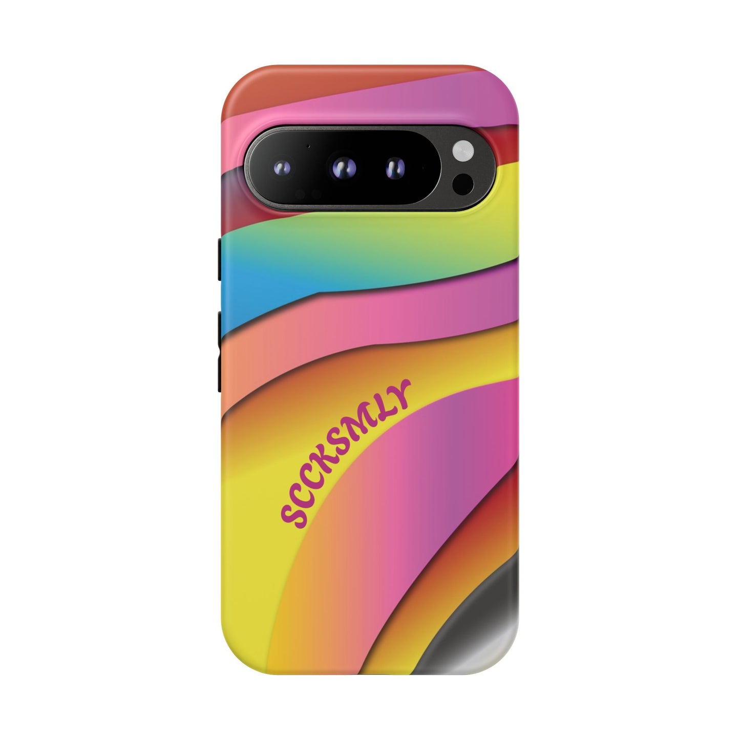 Modern Retro Rainbow Phone Case for Google Pixel