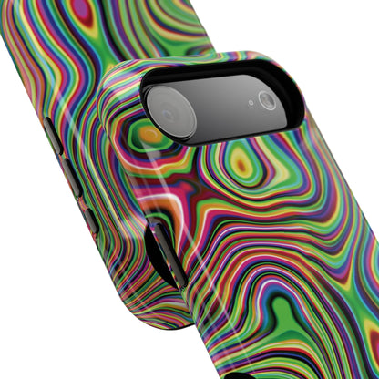 Acid Swirl Phone Case for Apple