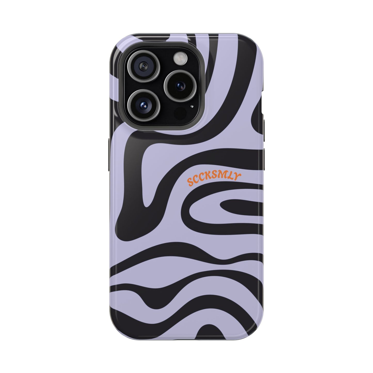 Purple Swirl Phone Case for "IOS or Apple"