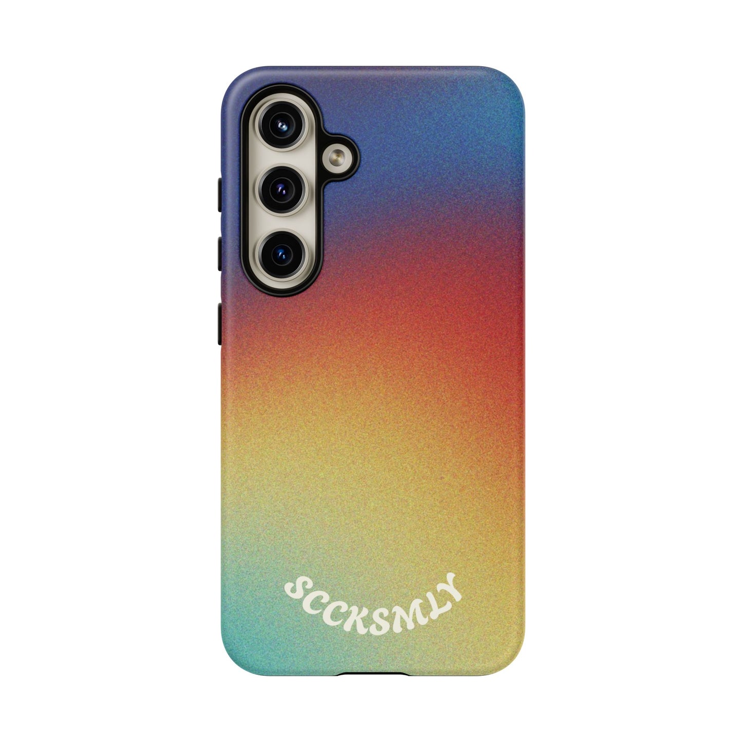 Faded Sunset Aura Tough Phone Case for Samsung