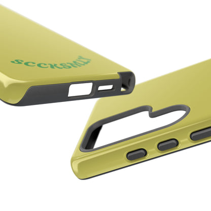 SOLID Lemon Pop Tough Case for Samsung