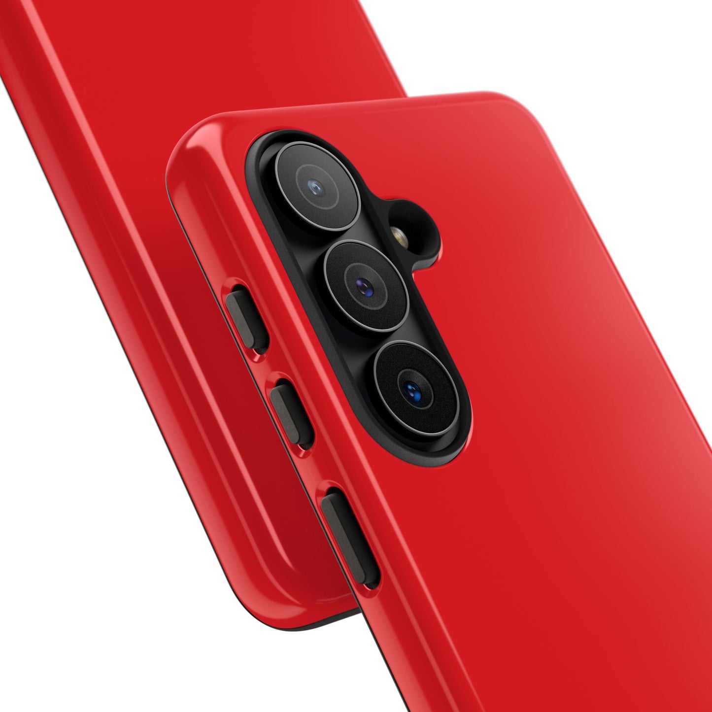 SOLID Screaming Red Tough Case for Samsung