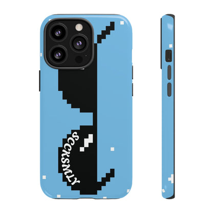 Pixel Glass Tough Phone Case for Apple