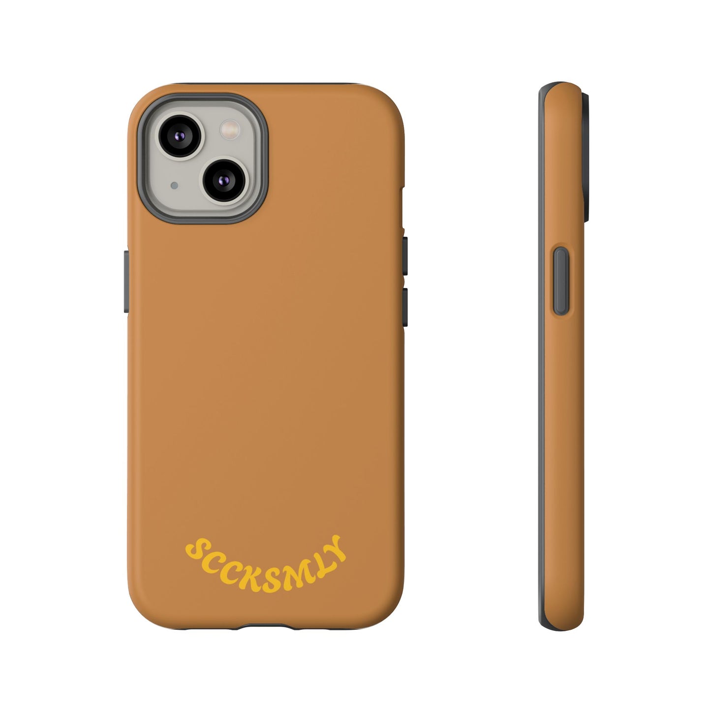 SOLID Spiced Caramel Tough Case for Apple