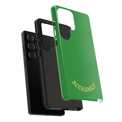 SOLID Green Grin Tough Case for Samsung