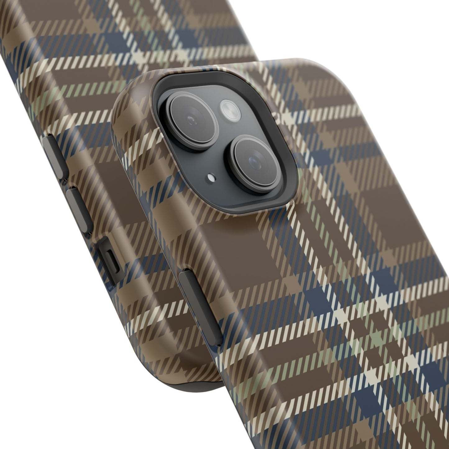 Earth and Sky Plaid Phone Case for Apple