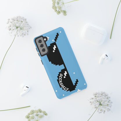 Pixel Glass Tough Phone Case for Samsung