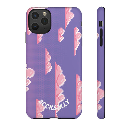 Purple Cotton Candy Sky Tough Phone Case for Apple