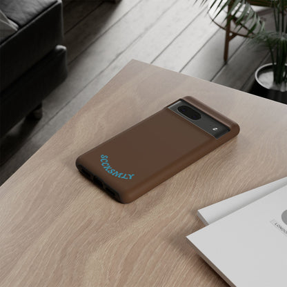 SOLID Chocolate Coco Tough Case for Google Pixel
