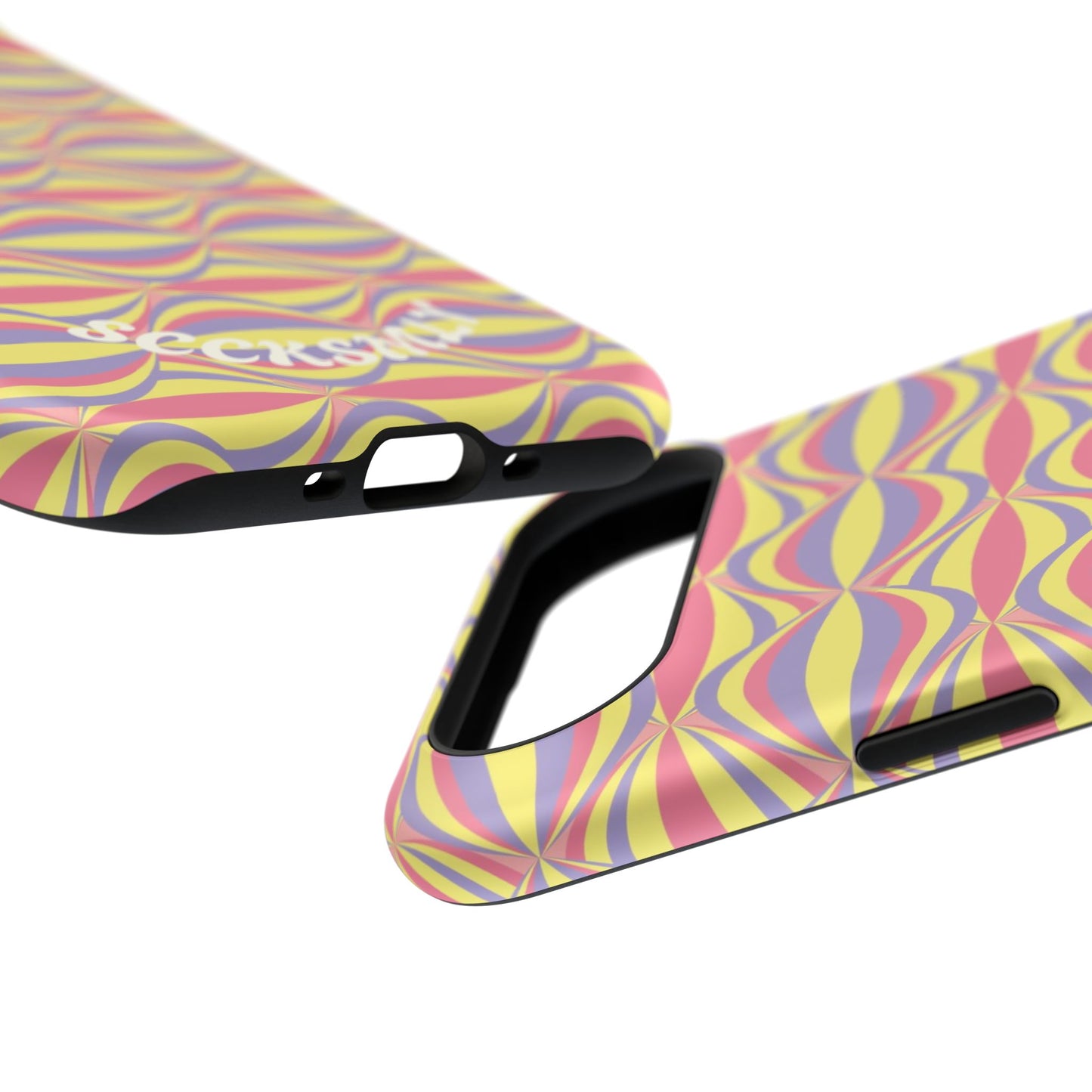 Electric Orbit Tough Phone Case for Apple