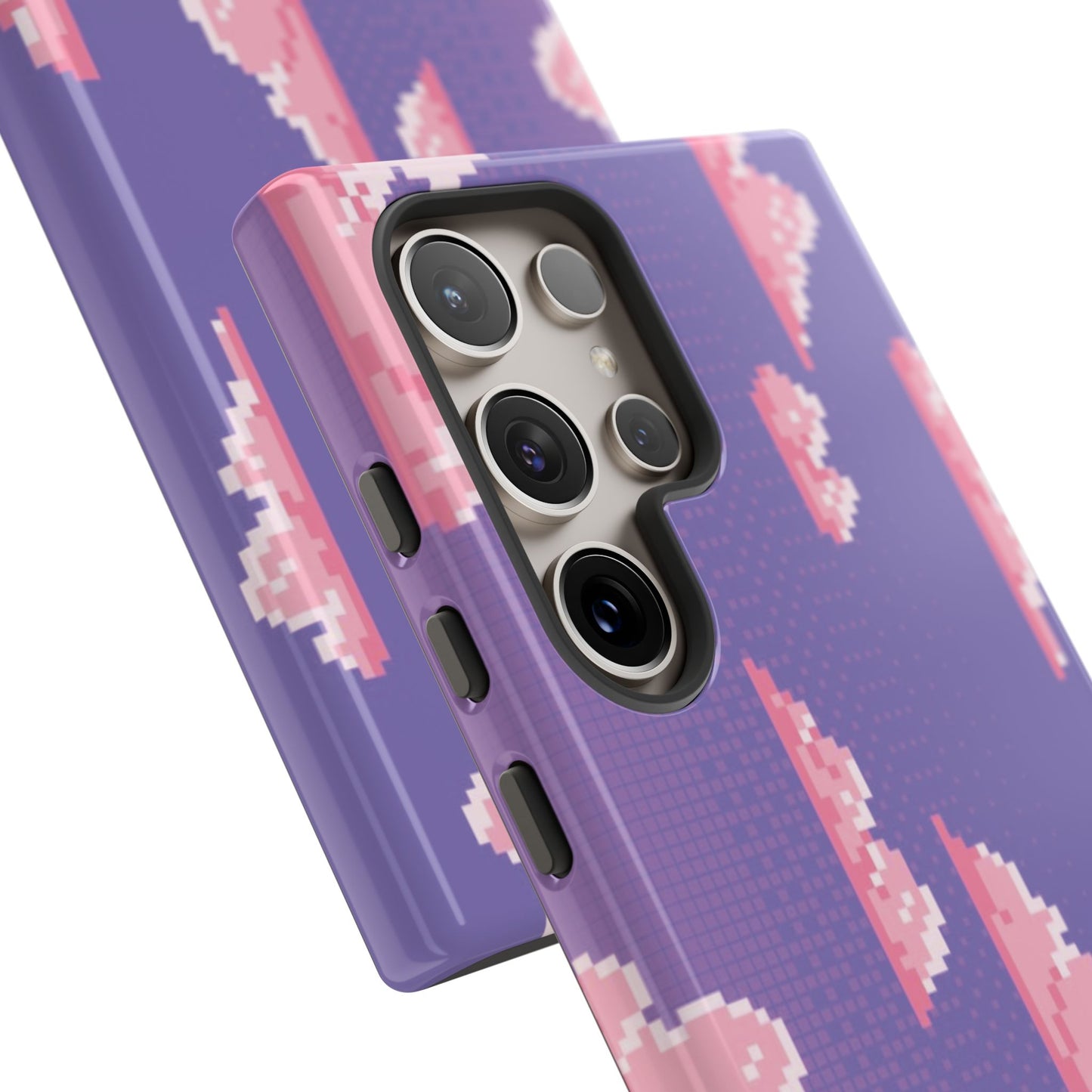 Purple Cotton Candy Sky Tough Phone Case for Samsung