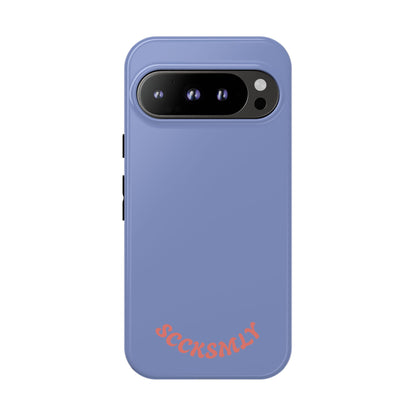 Periwinkle Blue Tough Phone Case for Google Pixel