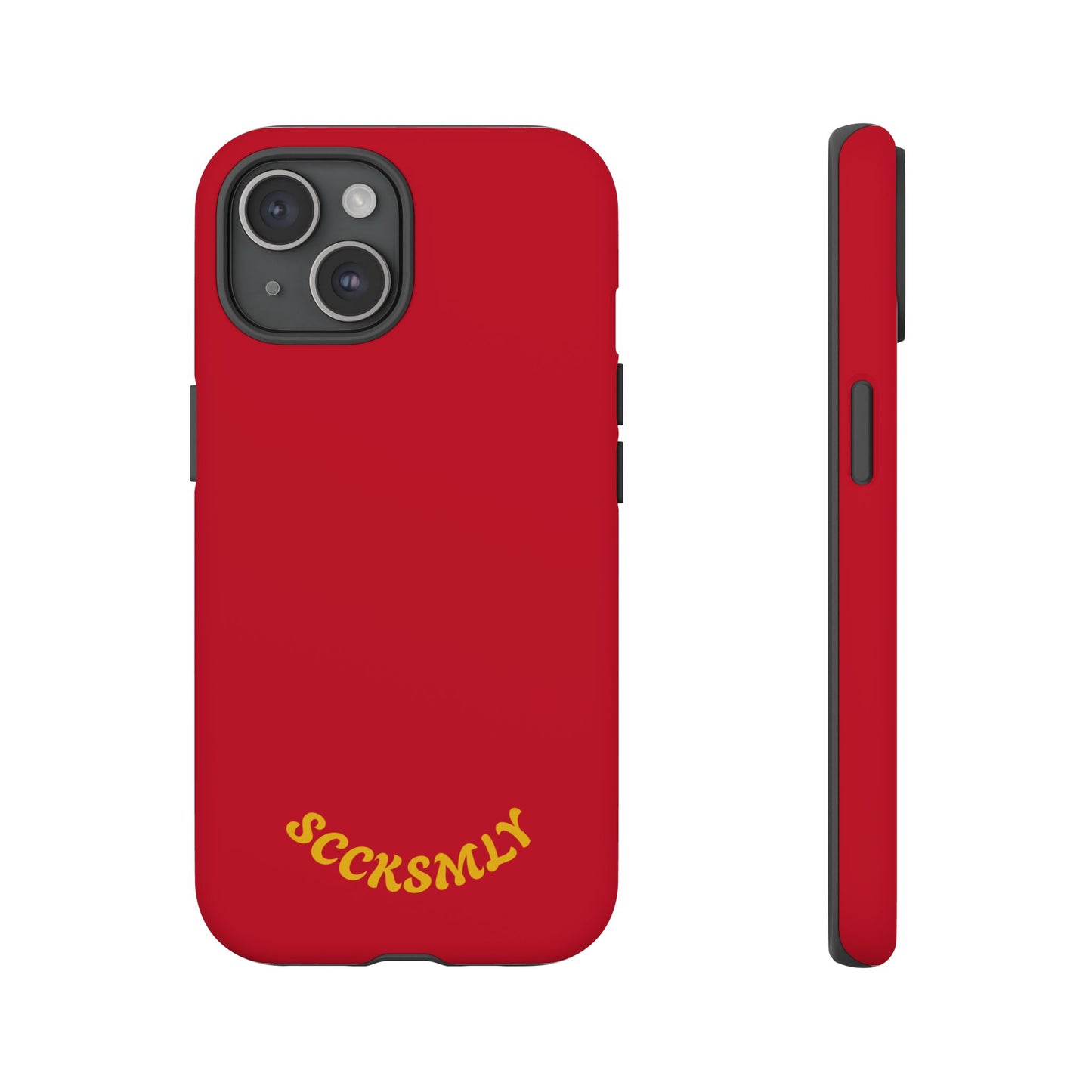 SOLID Calm Cherry Tough Case for Apple