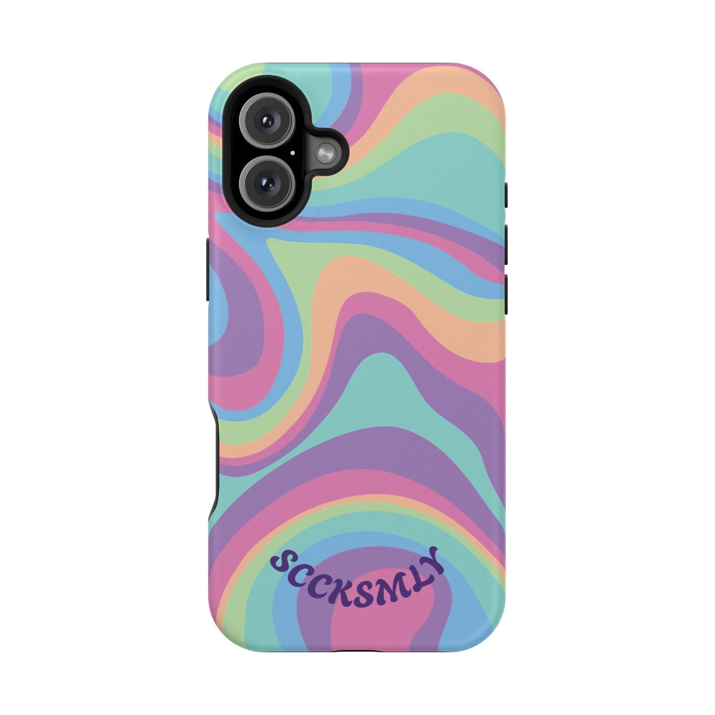 Pastel Swirl Phone Case for Apple