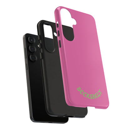 SOLID Sweet Static Pink Tough Case for Samsung