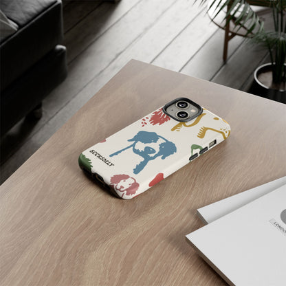 Paws & Portraits Tough Phone Case for Apple