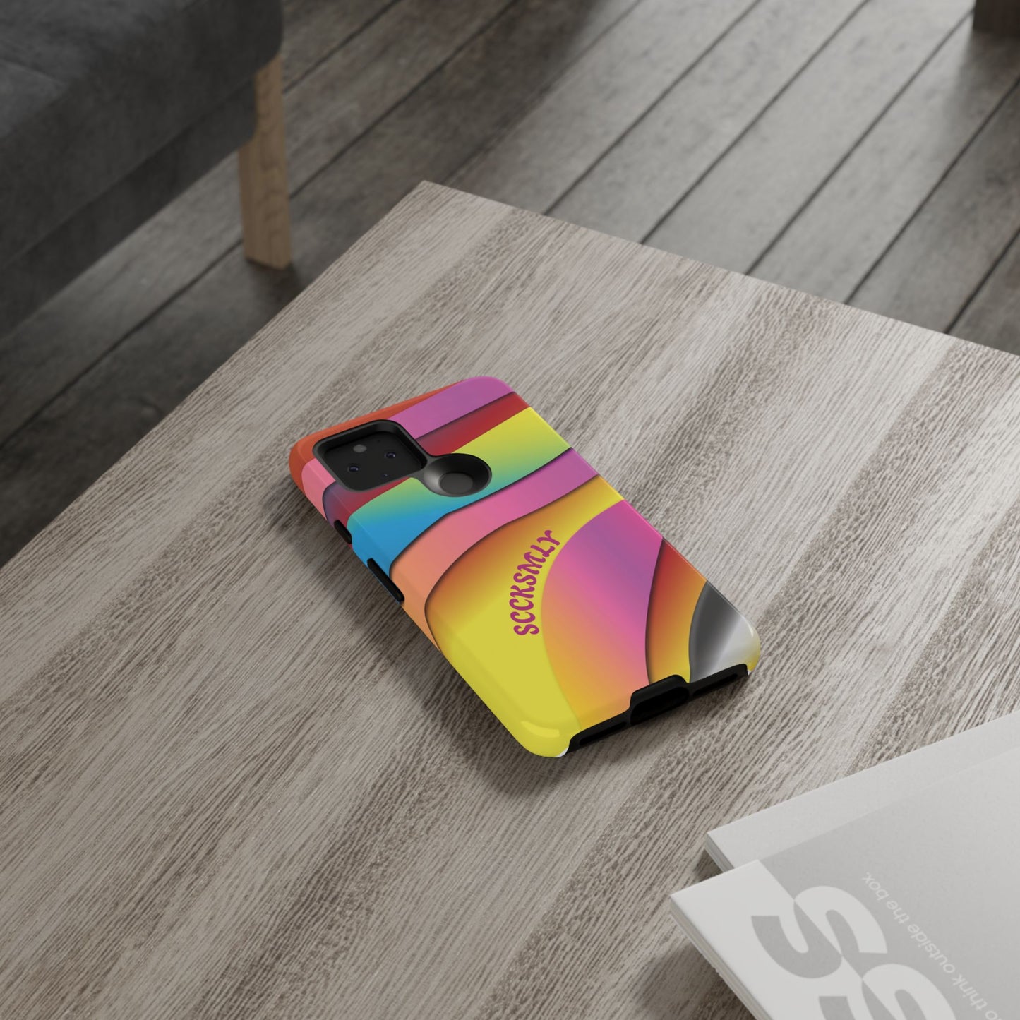 Modern Retro Rainbow Phone Case for Google Pixel