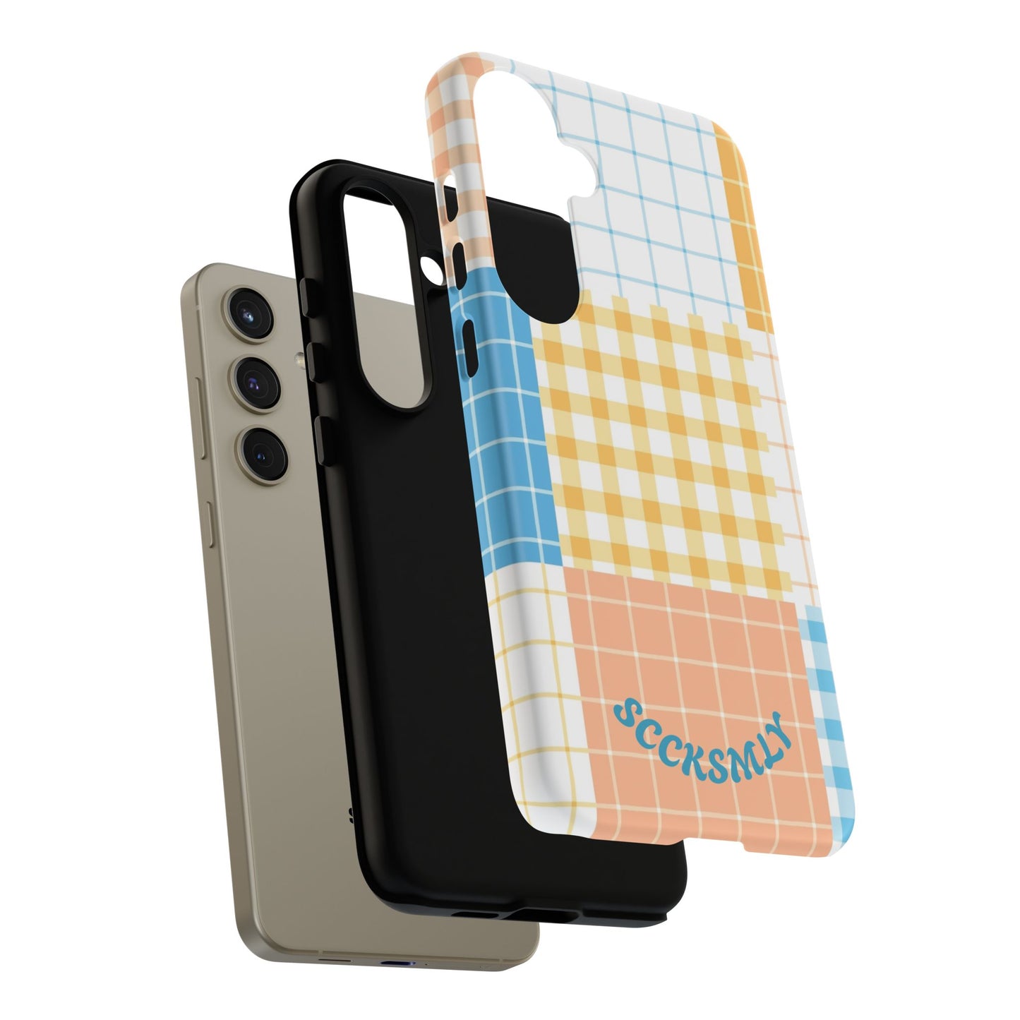 Joy Checkmate Phone Case for Samsung