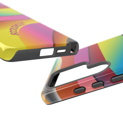 Modern Retro Rainbow Phone Case for Samsung