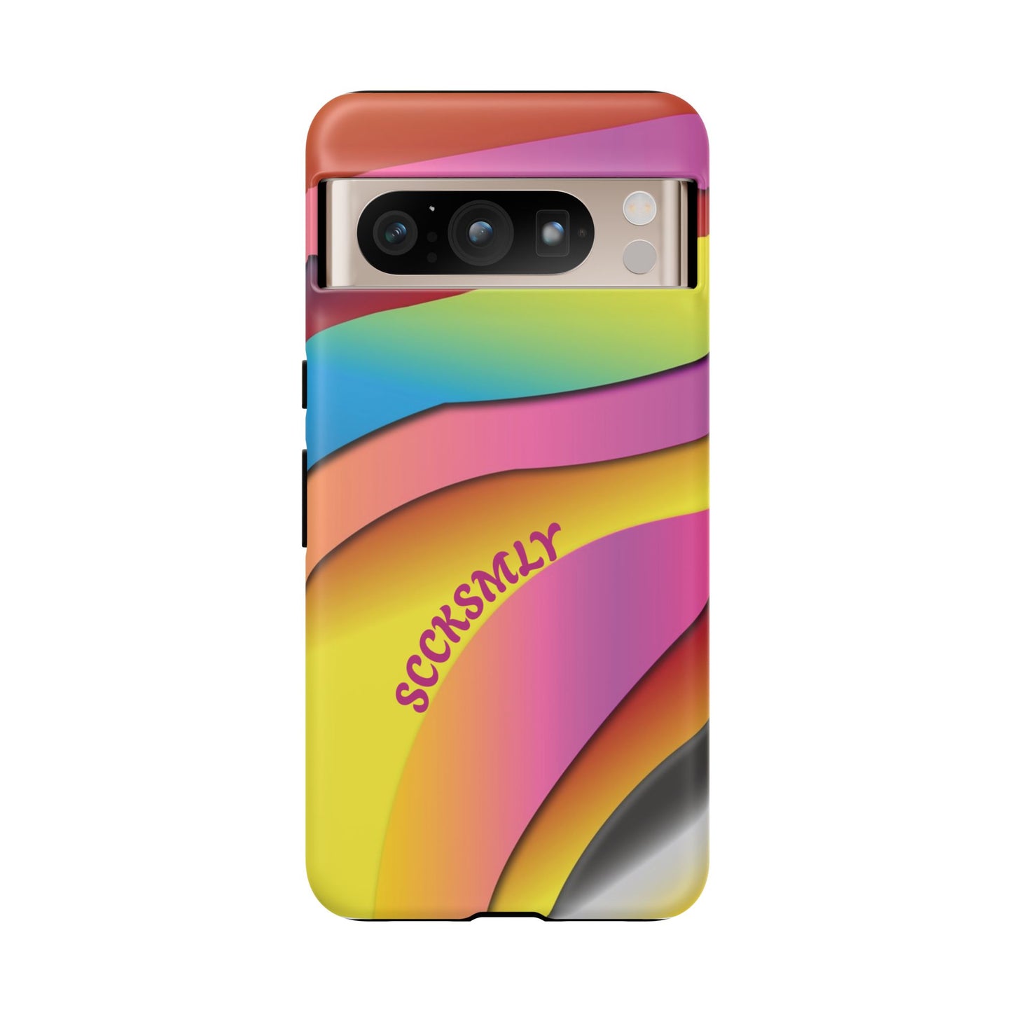 Modern Retro Rainbow Phone Case for Google Pixel