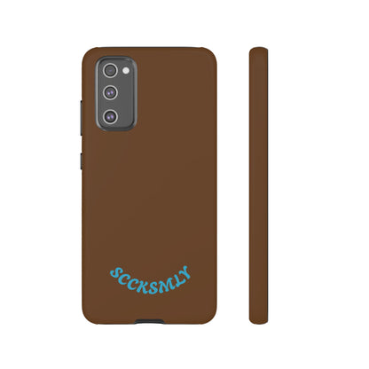 SOLID Chocolate Coco Tough Case for Samsung