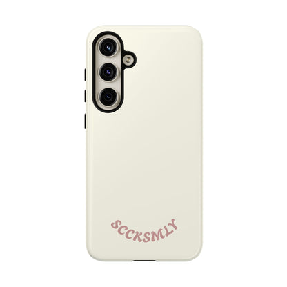 Sweet Oat Milk Tough Phone Case for Samsung