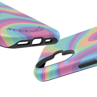 Pastel Swirl Phone Case for Apple