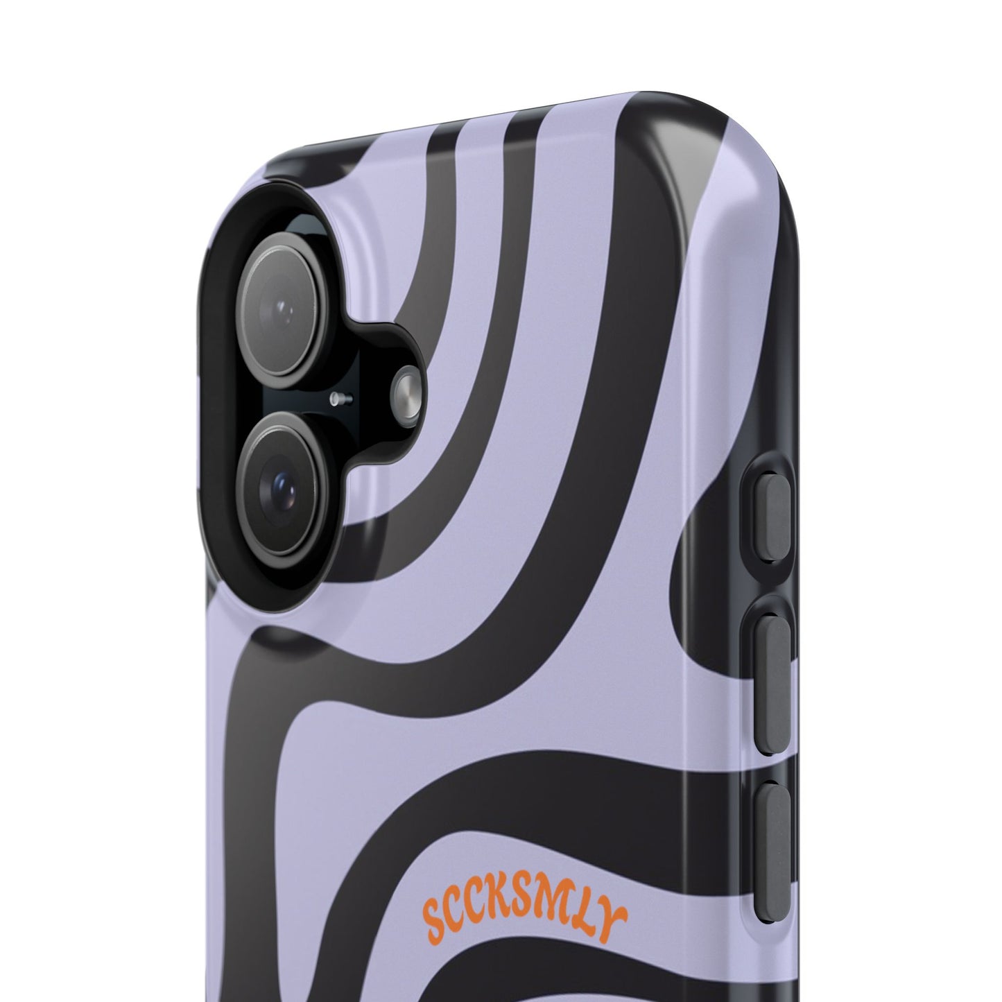 Purple Swirl Phone Case for "IOS or Apple"