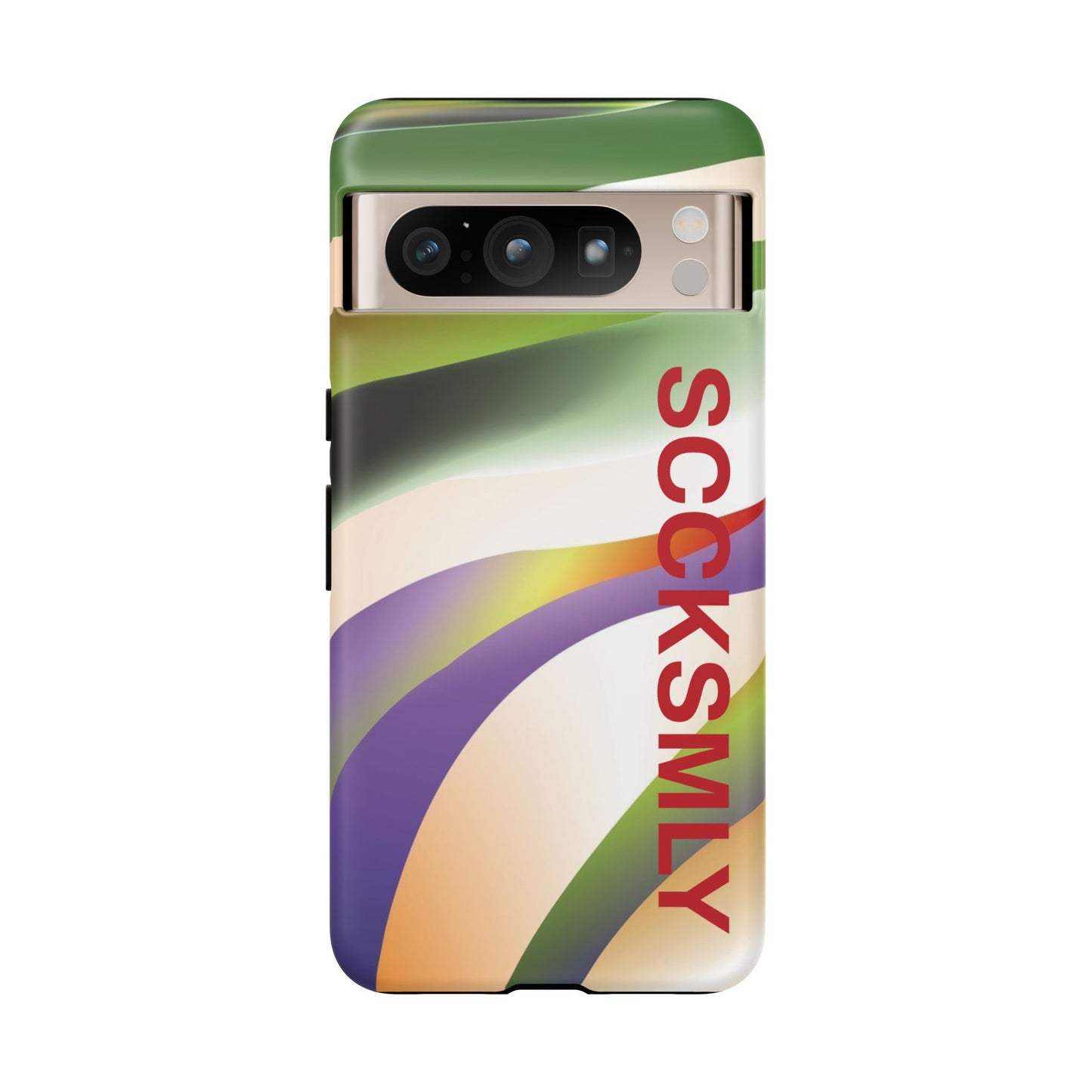 Green Waves Phone Case for Google Pixel