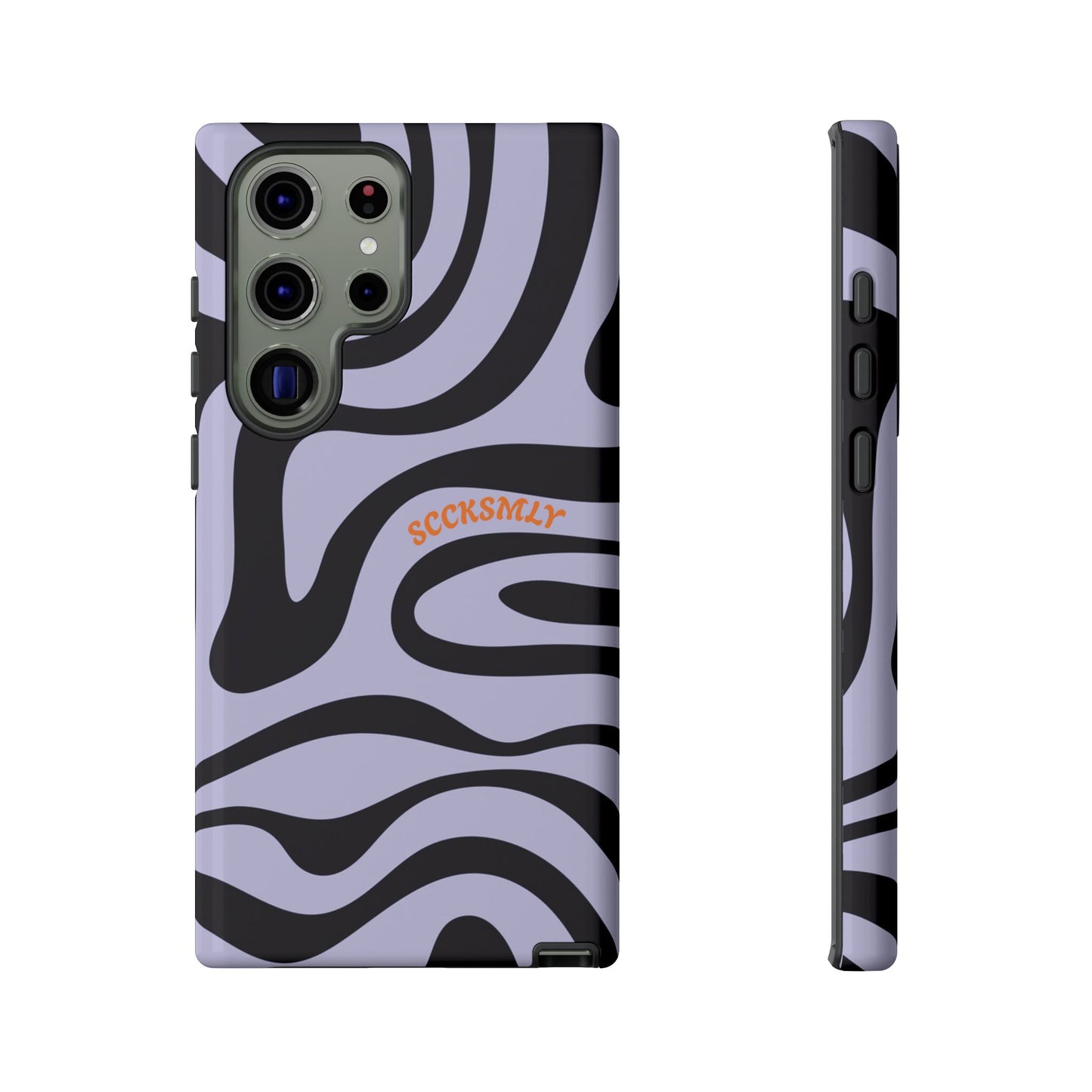 Purple Swirl Phone Case for Samsung