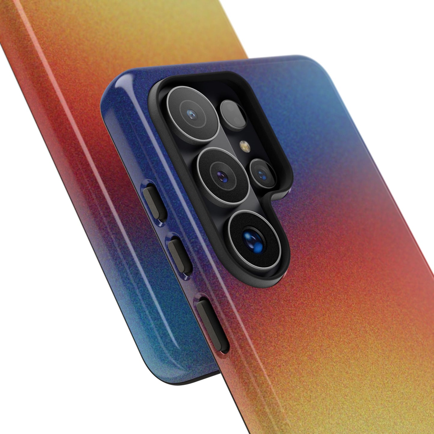 Faded Sunset Aura Tough Phone Case for Samsung