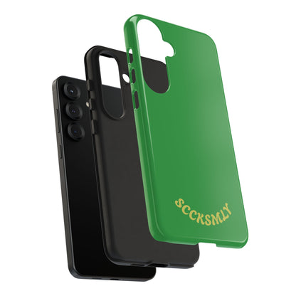 SOLID Green Grin Tough Case for Samsung