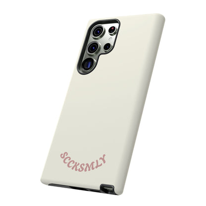 Sweet Oat Milk Tough Phone Case for Samsung