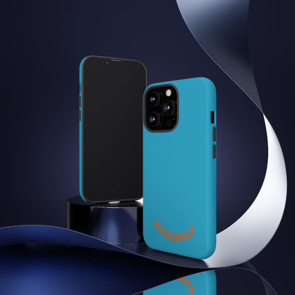 SOLID Blue Spook Tough Case for Apple