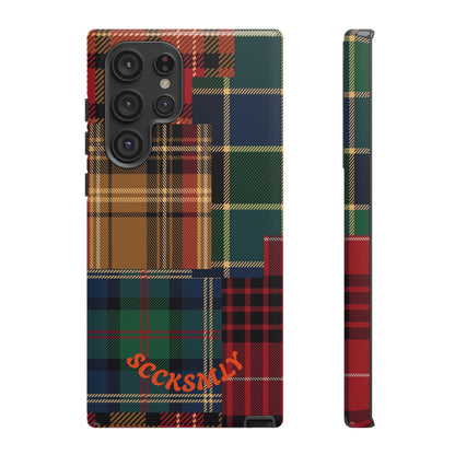 Heritage Hues Patchwork Tough Phone Case for Samsung