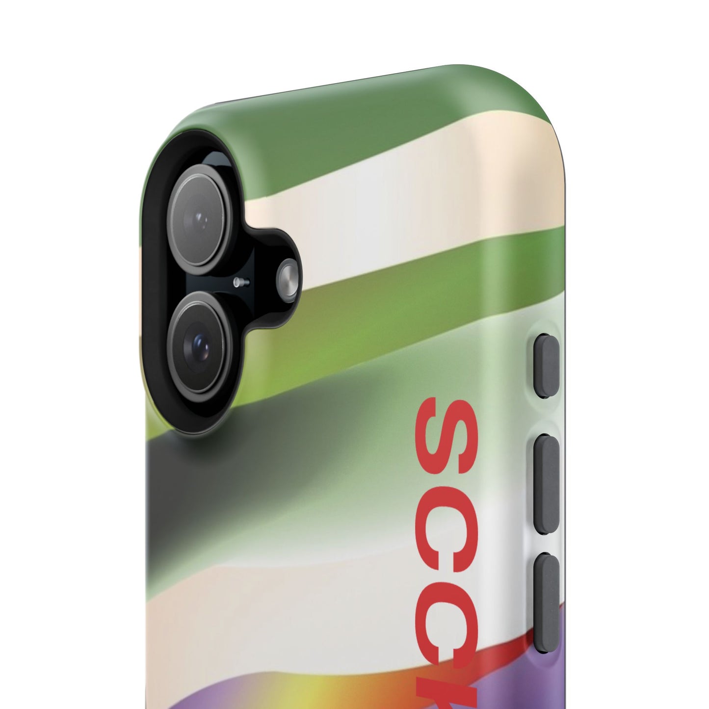 Green Waves Phone Case for "IOS or Apple"