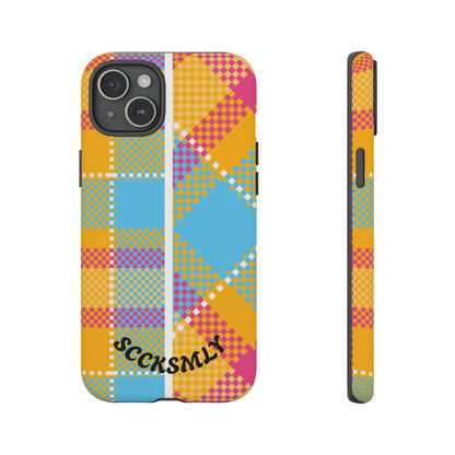 Pattern Punch Phone Case for Apple