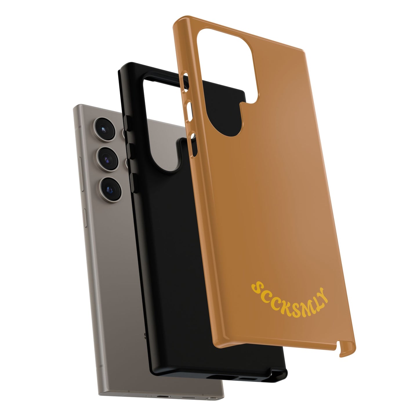 SOLID Spice Caramel Tough Case for Samsung