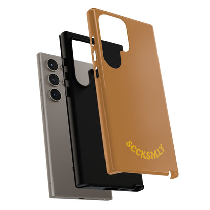 SOLID Spice Caramel Tough Case for Samsung