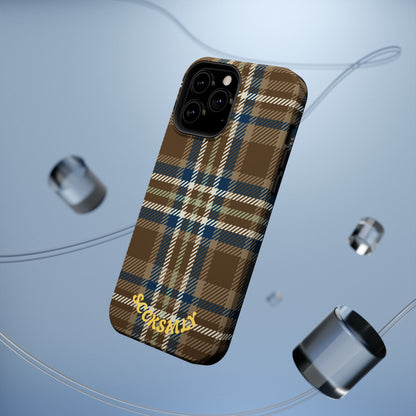 Earth and Sky Plaid Phone Case for Apple