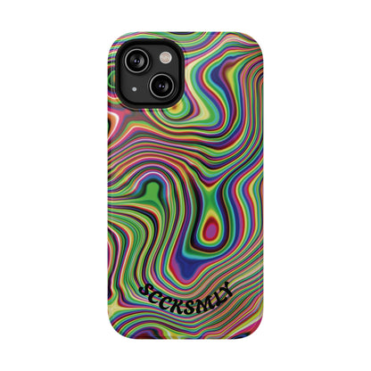 Acid Swirl Phone Case for Apple