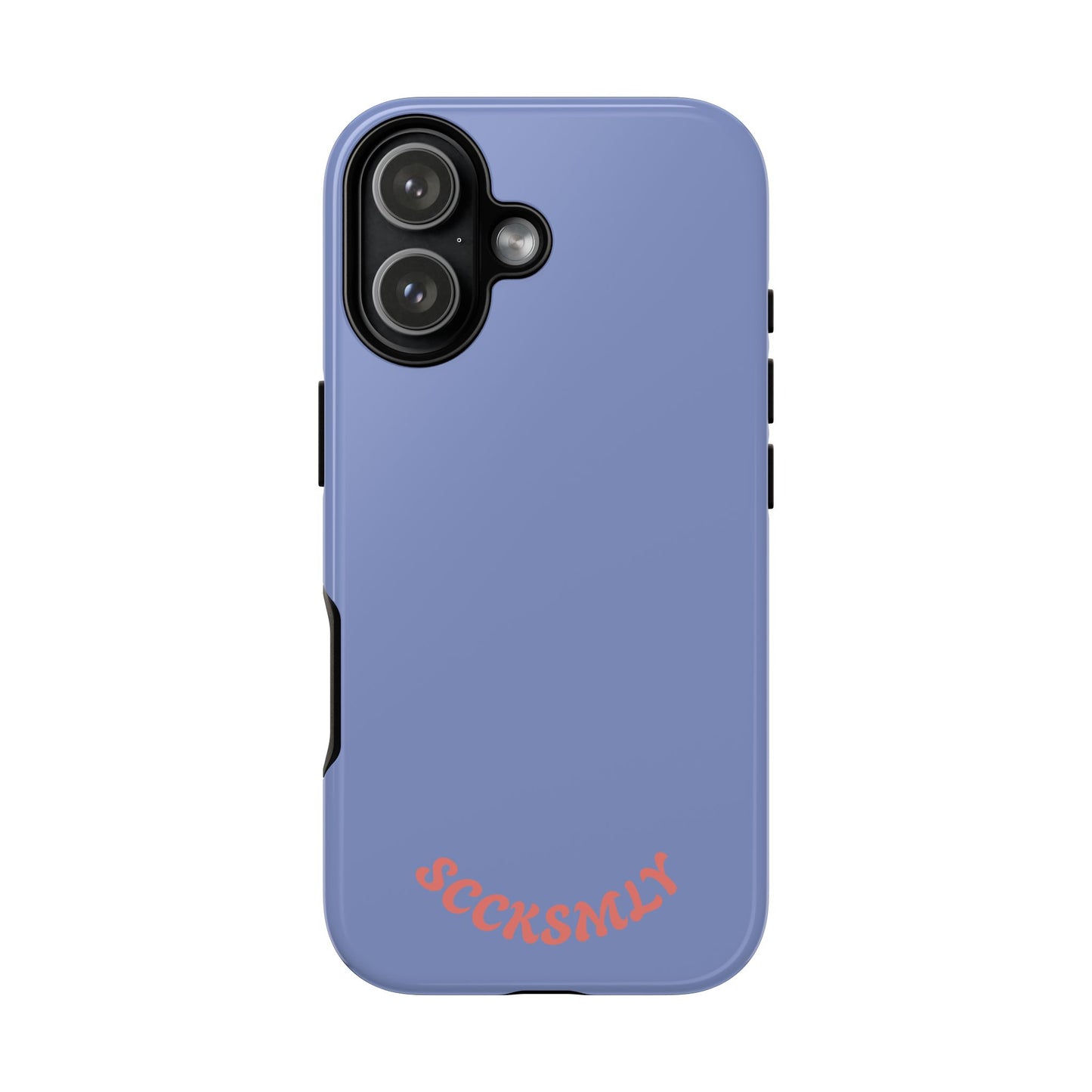 Periwinkle Blue Tough Phone Case for Apple