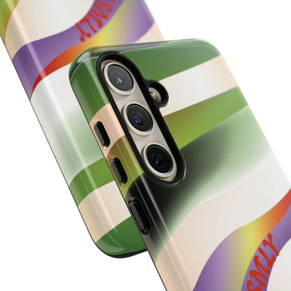 Green Waves Phone Case for Samsung
