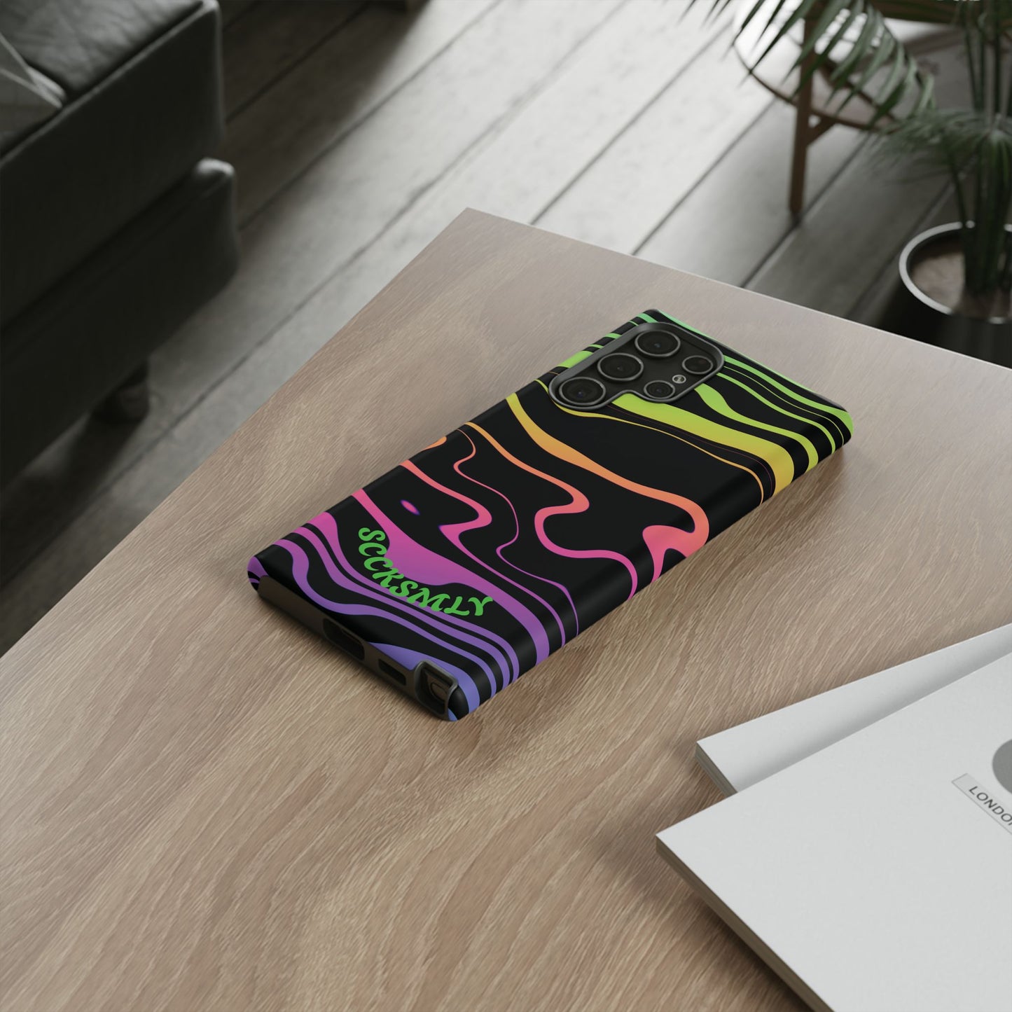 Dark Rainbow Phone Case for Samsung