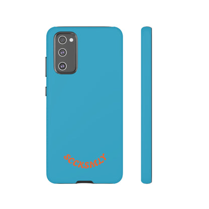 SOLID Blue Spook Tough Case for Samsung